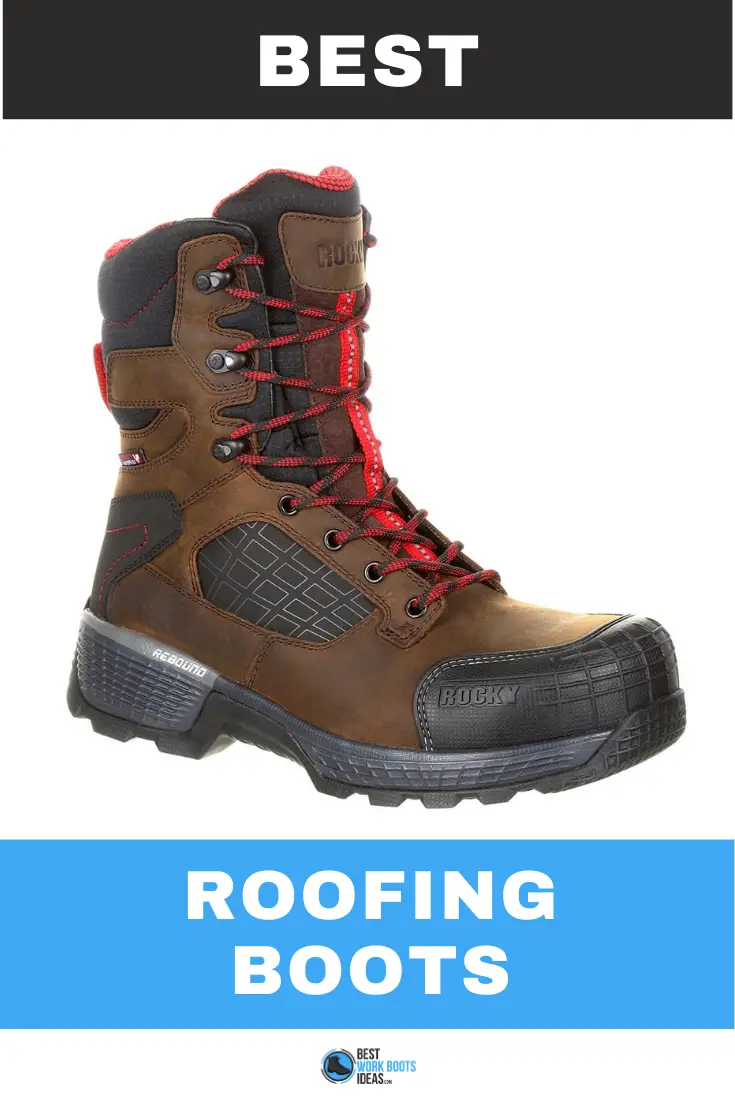 steel toe roofing boots