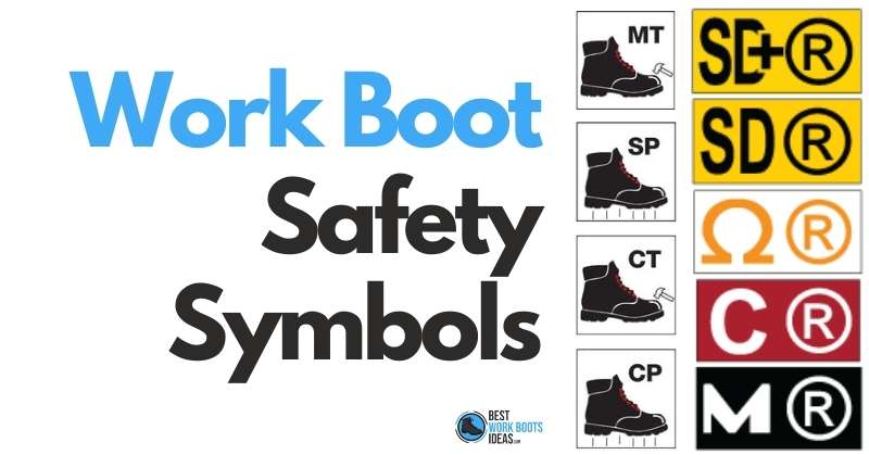 Work boot safety symbols featured image